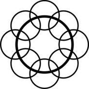 Motif bordir geometrik lingkaran_bulat